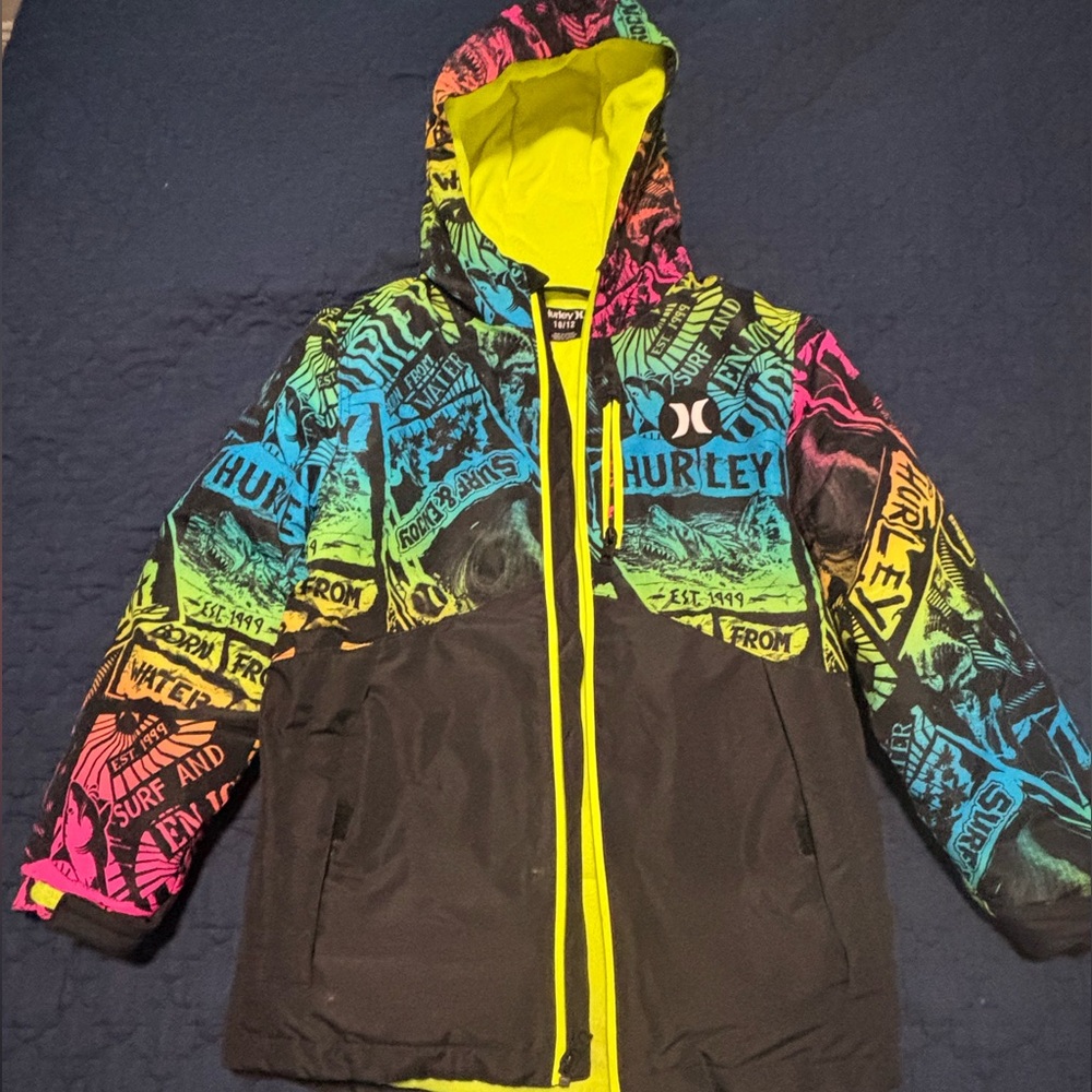 Hurley size 10/12 coat (ski/snowboarding/winter coat)